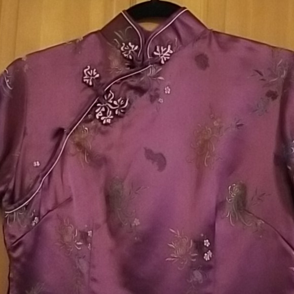 Vintage Asian Dress late 1960 - Picture 3 of 4